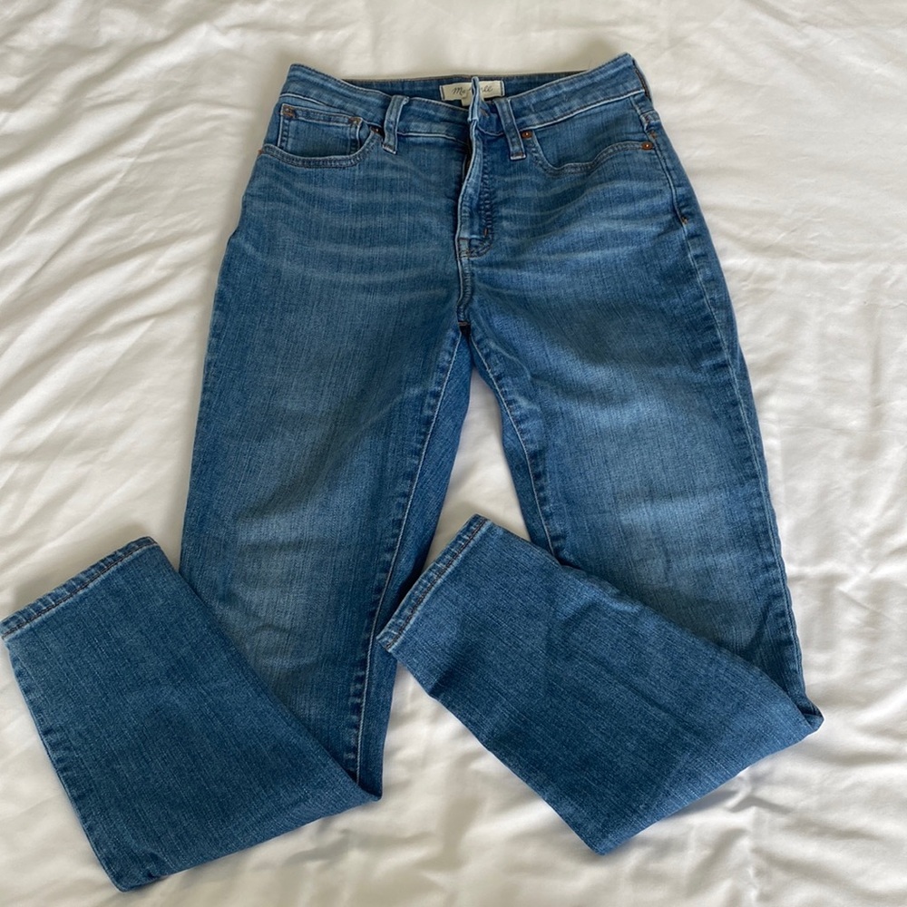 Madewell Curvy High Rise Skinny Crop Jeans